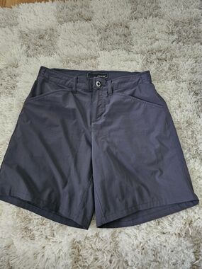 Oobe Women's Gray Athletic Performance Hiking Shorts